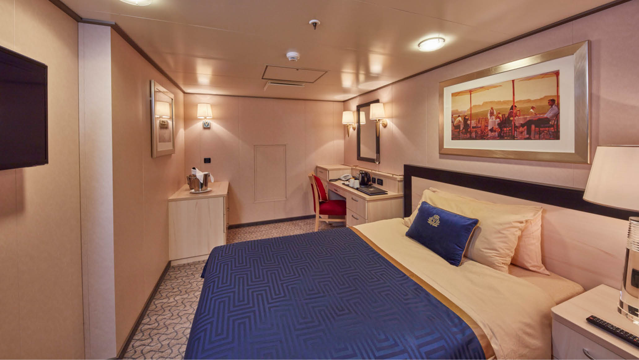 Cunard Line Queen Elizabeth Staterooms 8486